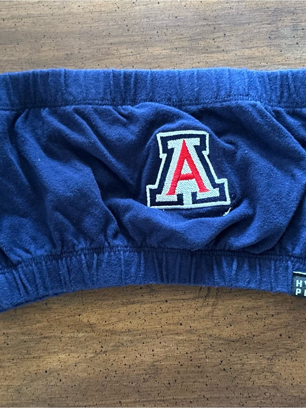 University of Arizona hype and vice bandeau top
